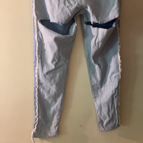 Light ripped stacked jeans - Picture 5 of 8